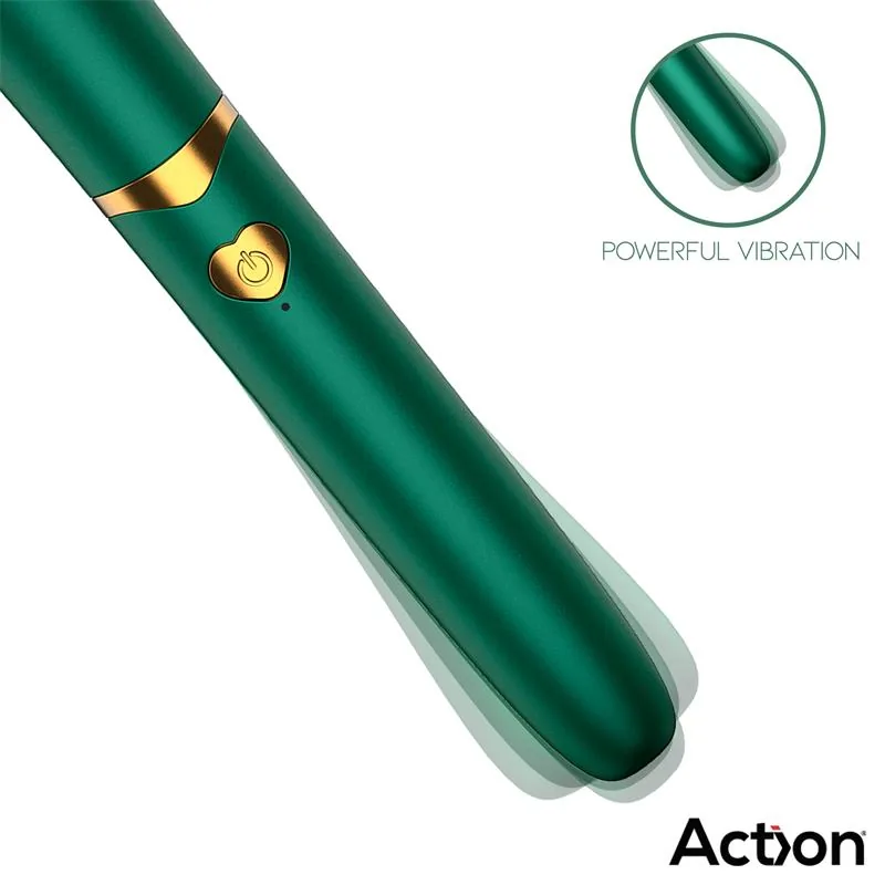 Vibrador Secret Vert Disfarçado de Pincel de Maquilhagem Action — vista 5 de 9
