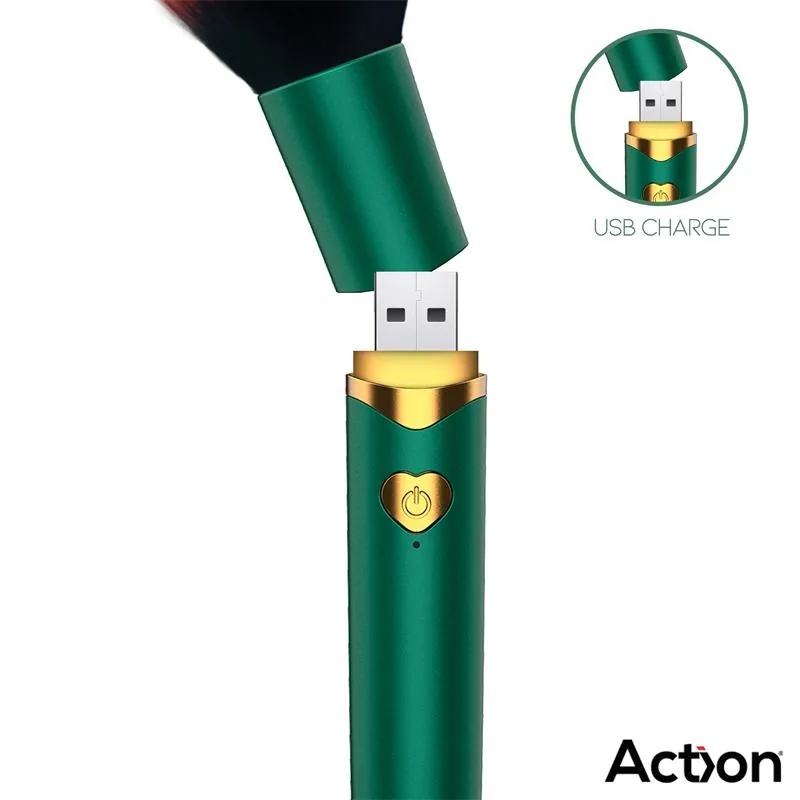 Vibrador Secret Vert Disfarçado de Pincel de Maquilhagem Action — vista 6 de 9