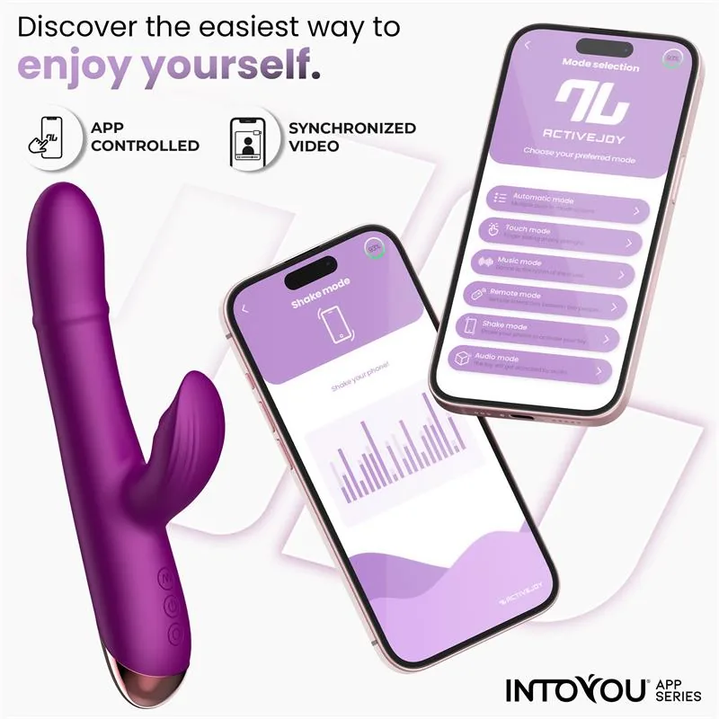Vibrador Sendel com Anel de Bolas Internas e Aplicação InToYou — vista 6 de 9