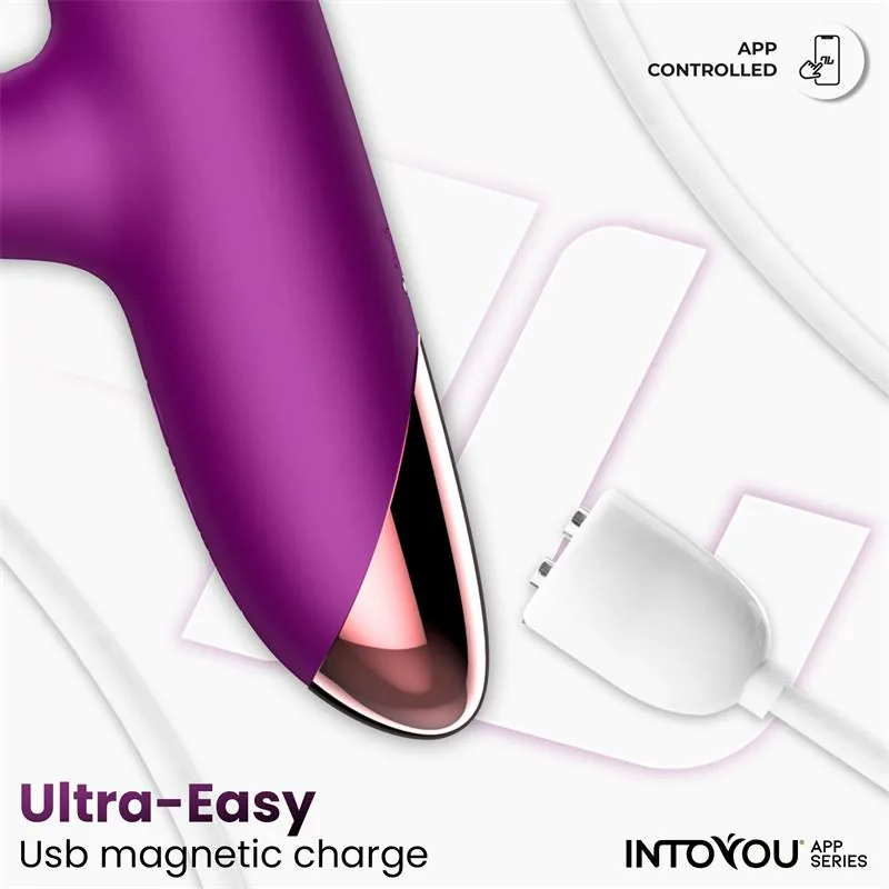 Vibrador Sendel com Anel de Bolas Internas e Aplicação InToYou — vista 8 de 9