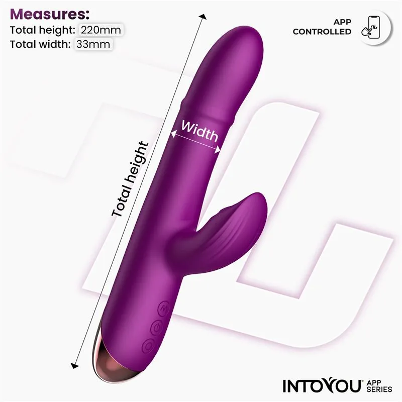 Vibrador Sendel com Anel de Bolas Internas e Aplicação InToYou — vista 9 de 9