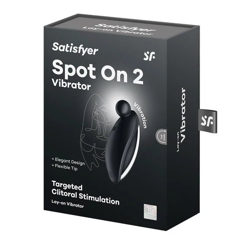 Vibrador Spot On 2 Preto Satisfyer — vista 6 de 6