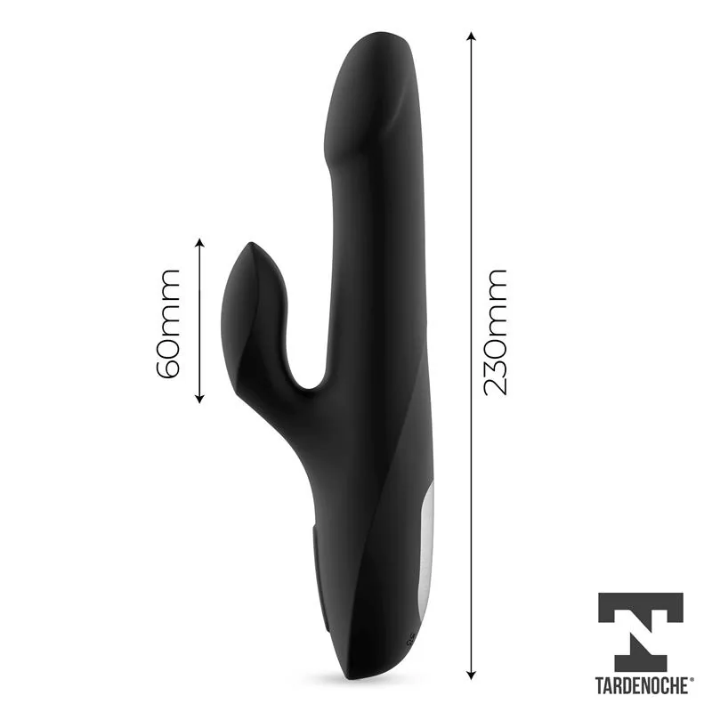 Vibrador Squidy com Vaivém e Bolas Rotativas em Silicone Tardenoche — vista 8 de 9