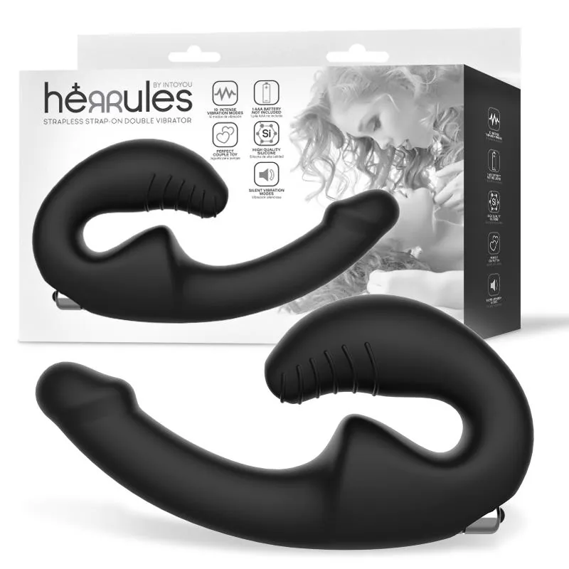Strap-on Vibrador Duplo sem Arnês