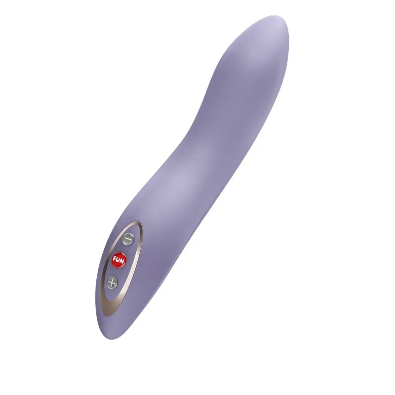 Vibrador Stronic Flow com Vaivém e Pulsação Violeta Claro Fun Factory — vista 2 de 3