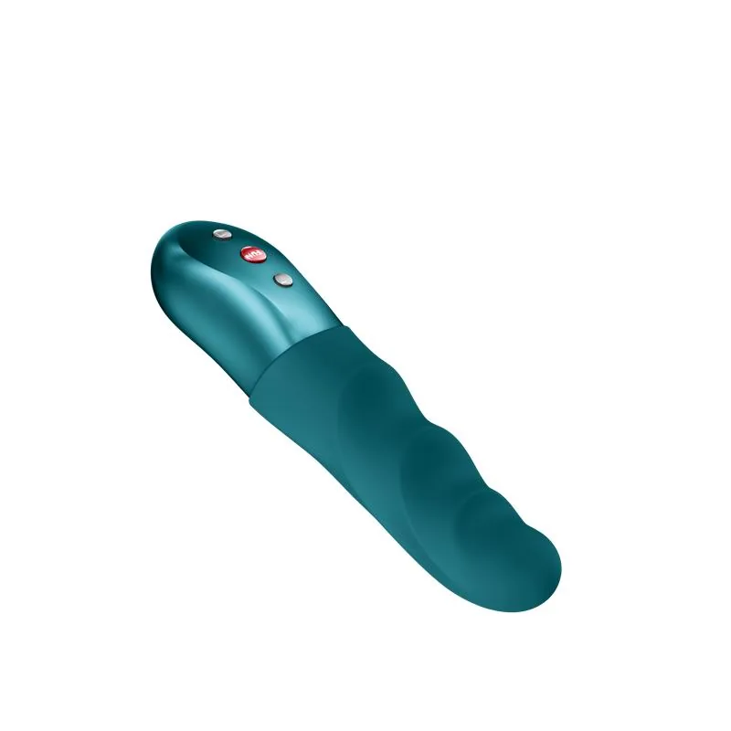 Vibrador Stronic Petite com Vaivém e Pulsação Verde Garrafa Fun Factory — vista 3 de 4