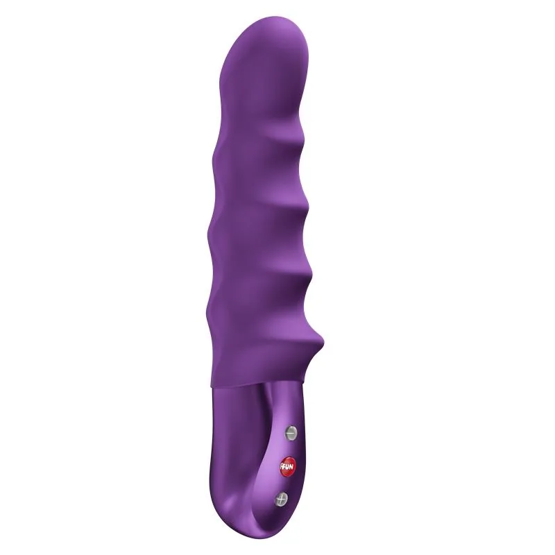 Vibrador Stronic Surf com Vaivém e Pulsação Violeta Escuro Fun Factory