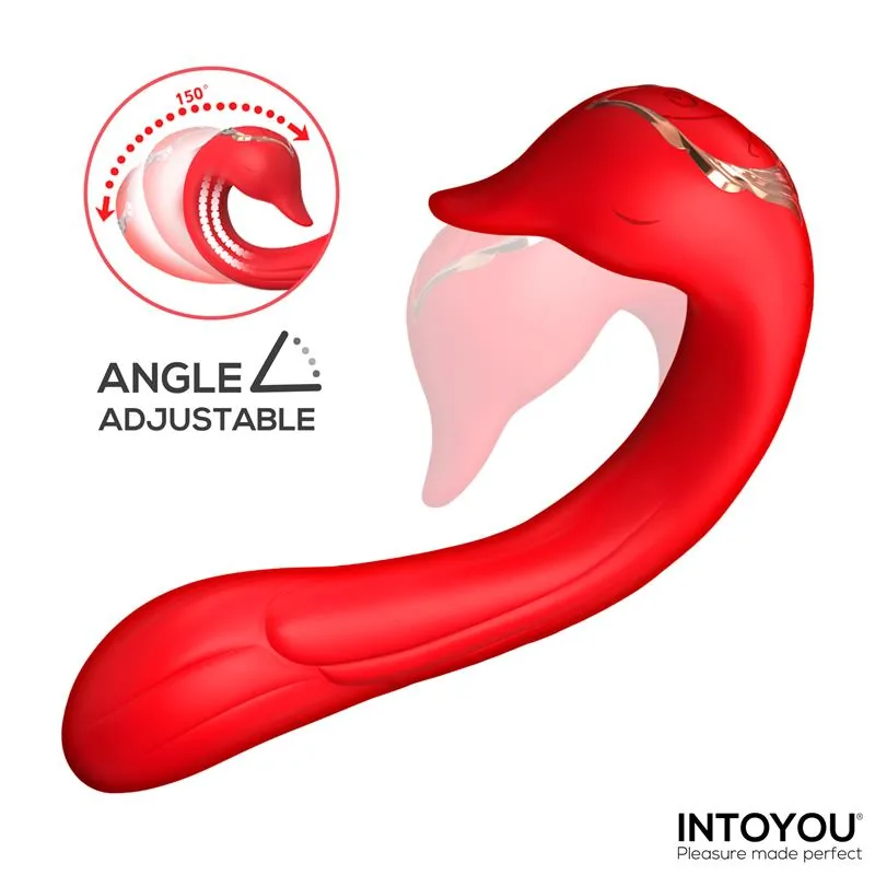 Swana Vibrador com Língua e Ângulo Ajustável — vista 2 de 3
