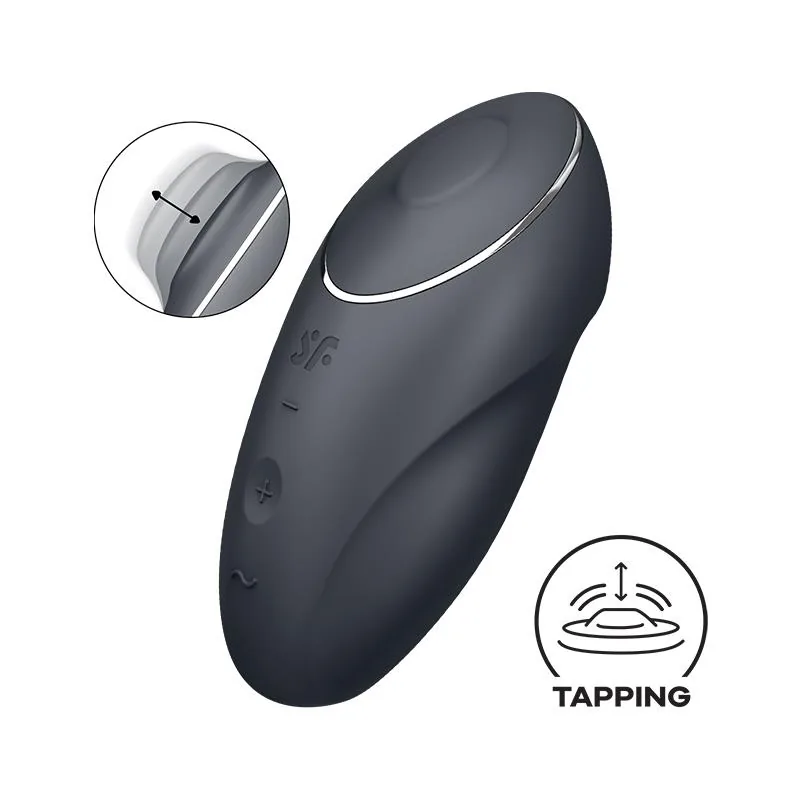 Tap and Climax 1 Vibração e Batimentos Preto