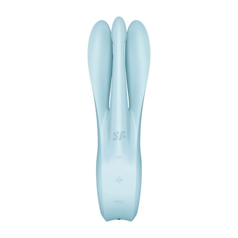 Vibrador Threesome 1 Light Satisfyer Azul — vista 6 de 7