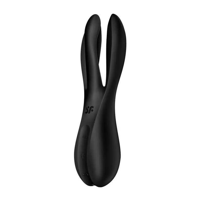 Vibrador Threesome 2 Satisfyer Preto — vista 2 de 9