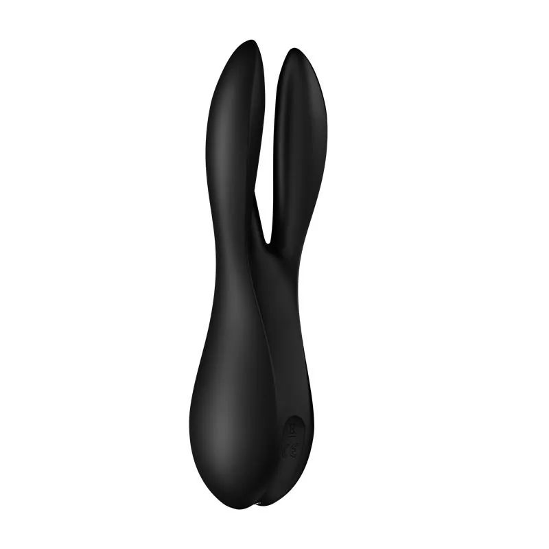Vibrador Threesome 2 Satisfyer Preto — vista 4 de 9