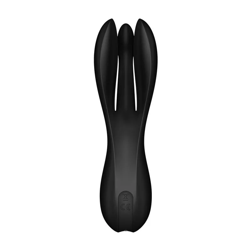 Vibrador Threesome 2 Satisfyer Preto — vista 5 de 9