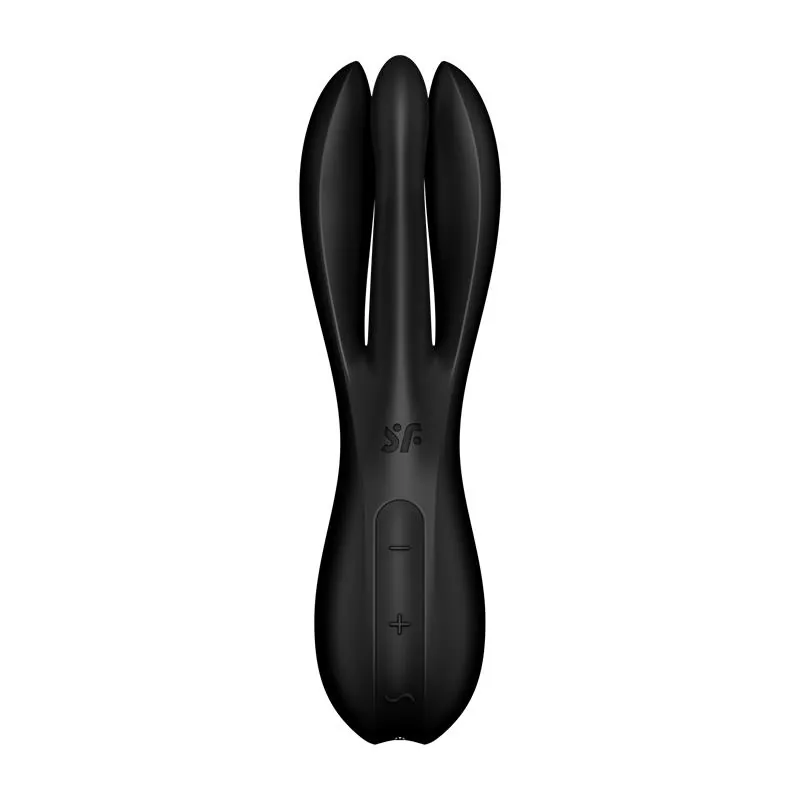 Vibrador Threesome 2 Satisfyer Preto — vista 9 de 9