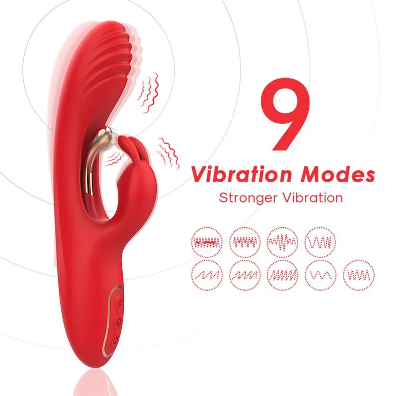 Vibrador Tickler com Coelho em Silicone Urban Sky — vista 4 de 9