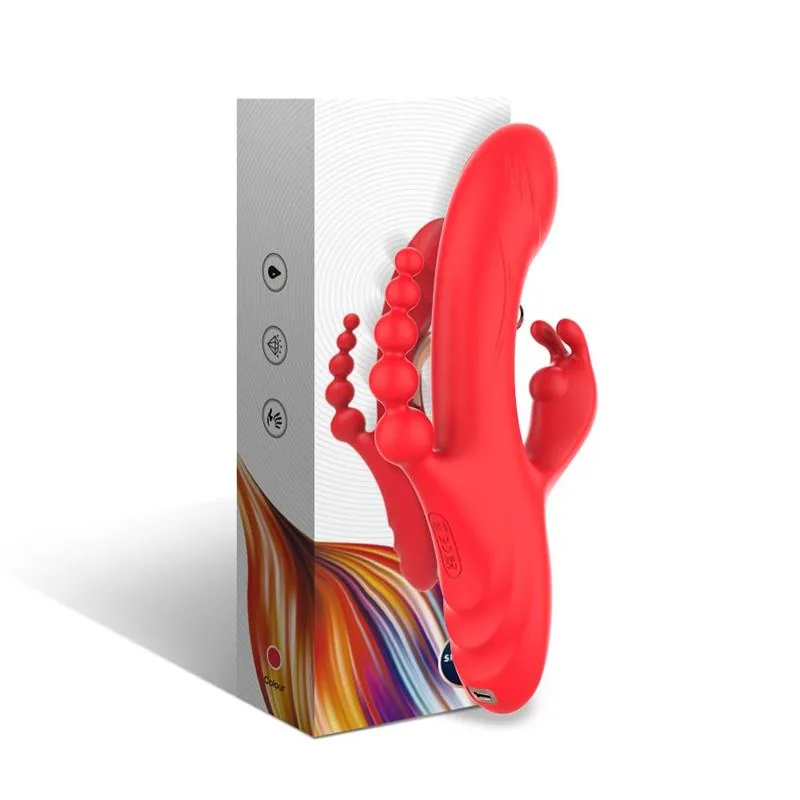 Vibrador Tickler com Corrente Anal Urban Sky — vista 4 de 10