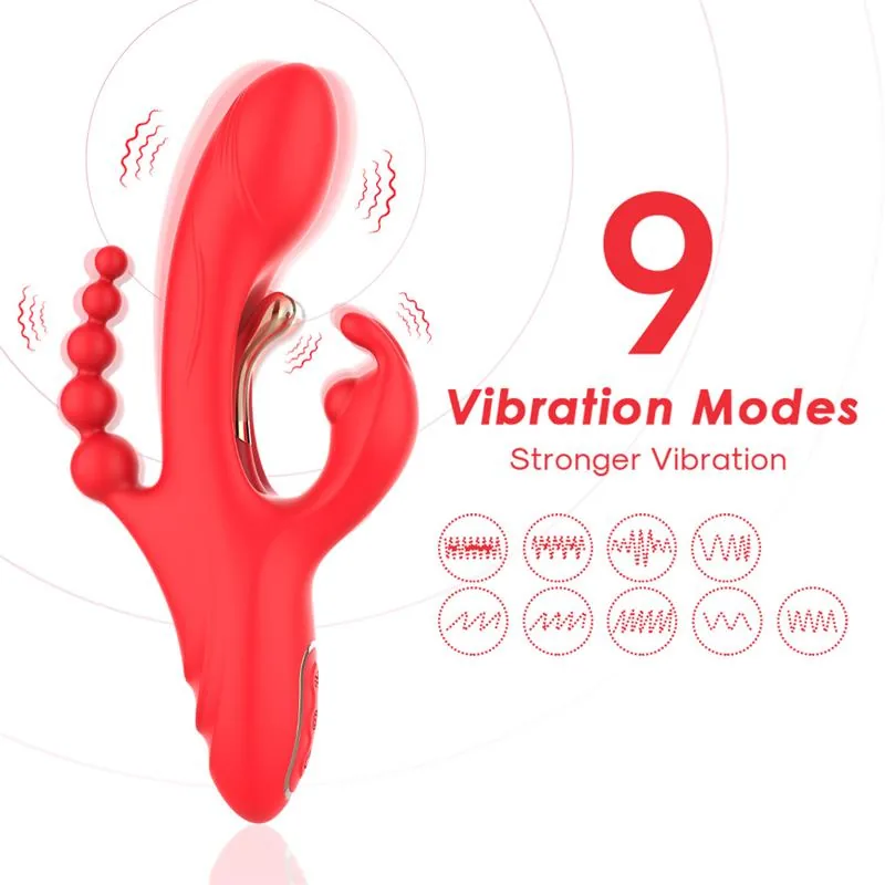 Vibrador Tickler com Corrente Anal Urban Sky — vista 5 de 10