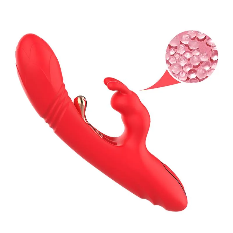 Vibrador Tickler com Vaivém e Silicone Líquido Urban Sky — vista 2 de 9