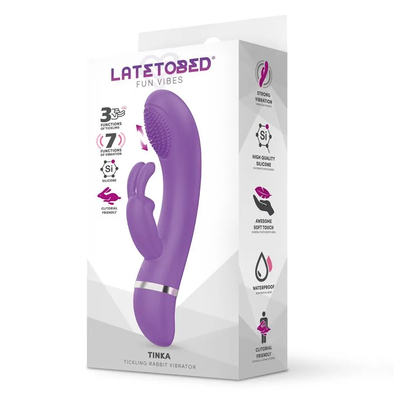 Vibrador Tinka com Movimento de Cócegas LateToBed — vista 4 de 4