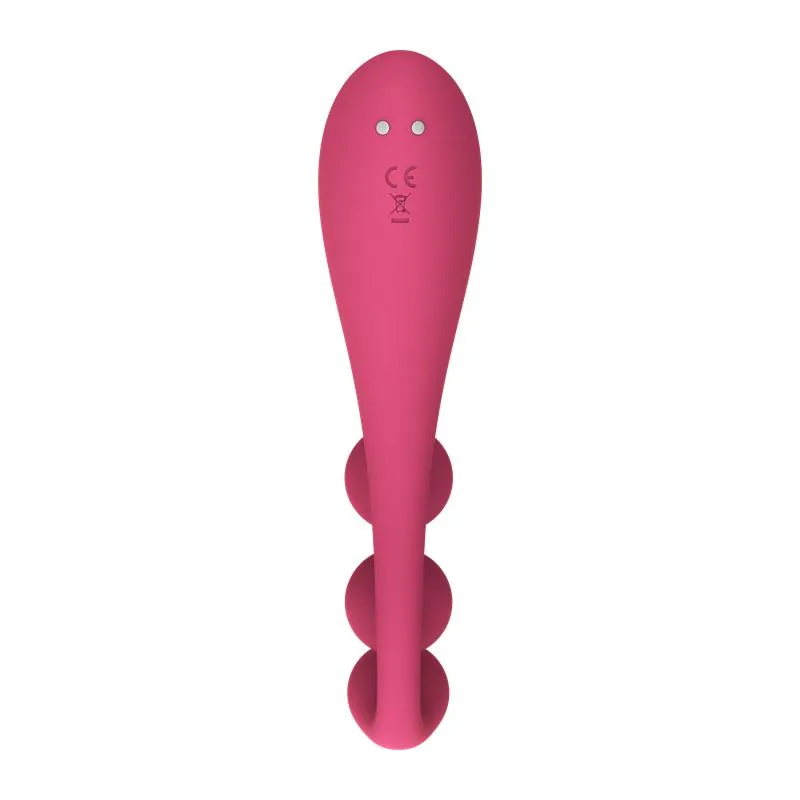 Vibrador Tri Ball 1 Satisfyer Vermelho — vista 4 de 5