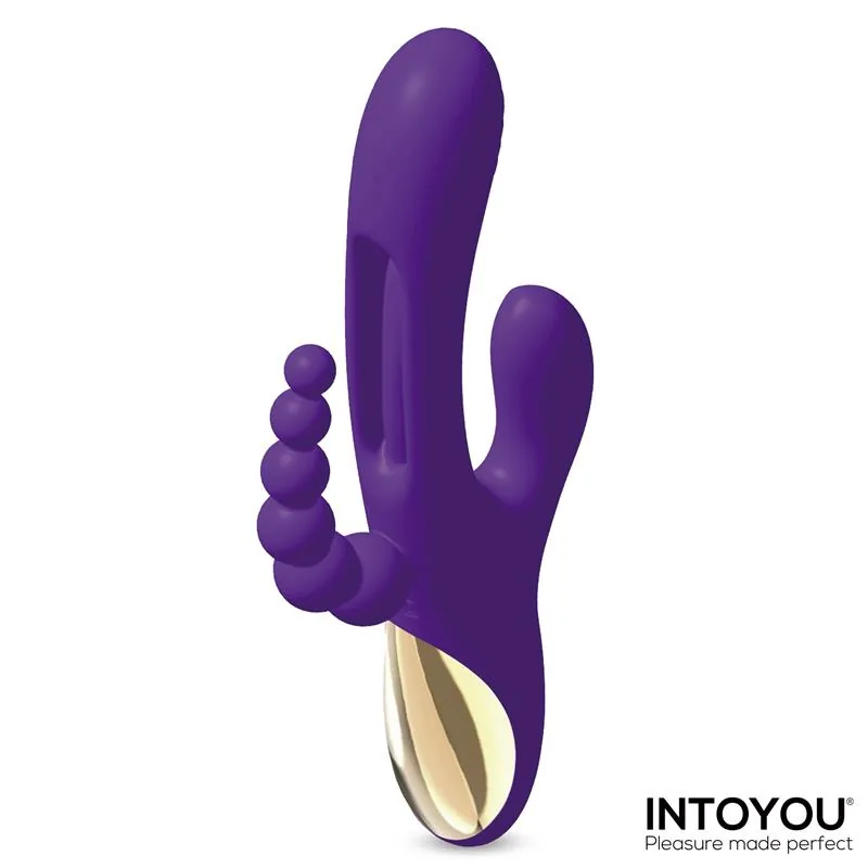 Vibrador Triya com Língua Oscilante e Corrente Anal InToYou — vista 7 de 11