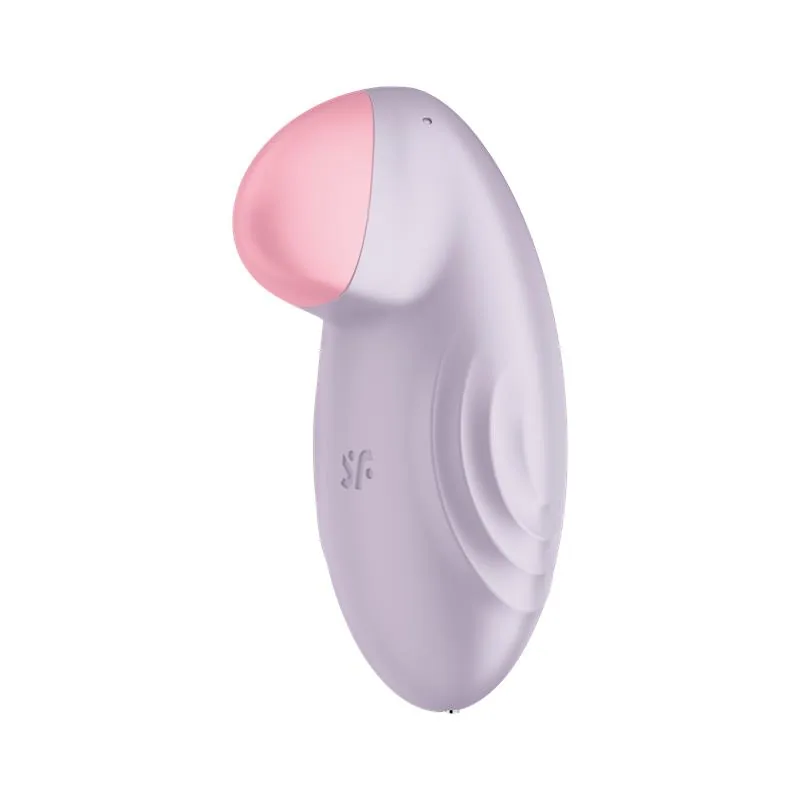 Vibrador Tropical Tip com Aplicação Satisfyer Lilás — vista 2 de 7