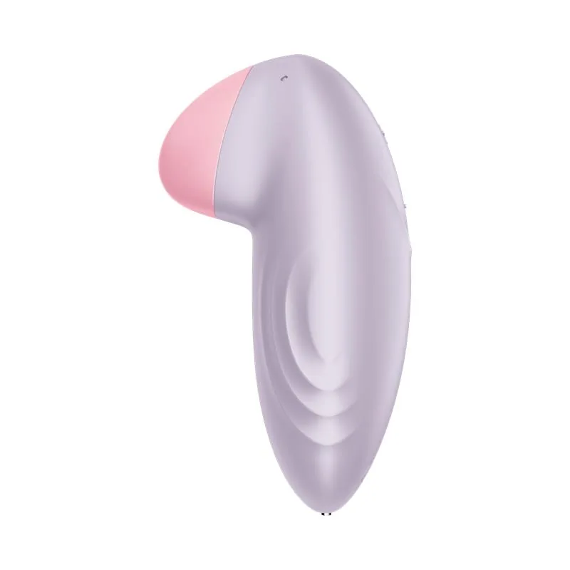 Vibrador Tropical Tip com Aplicação Satisfyer Lilás — vista 3 de 7