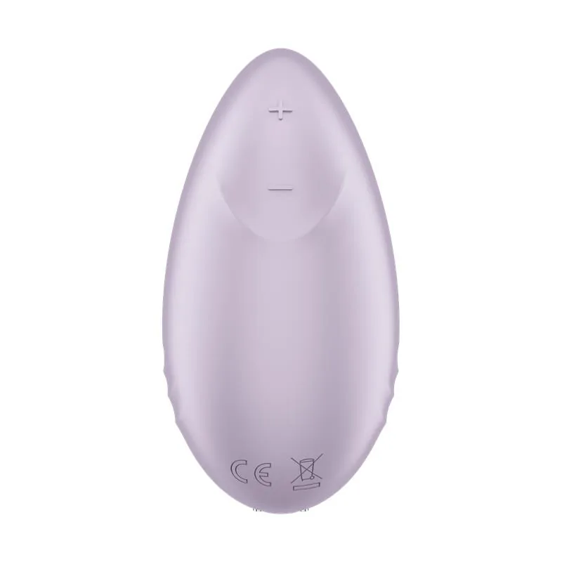 Vibrador Tropical Tip com Aplicação Satisfyer Lilás — vista 4 de 7