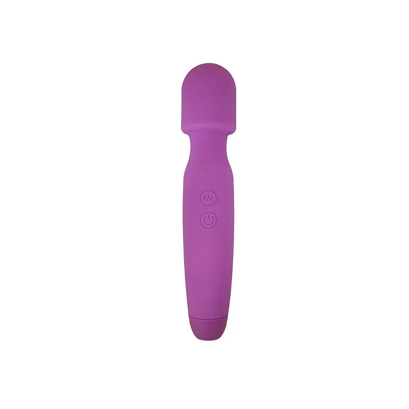 Vibrador Varinha Mágica em Silicone Roxo Moove — vista 3 de 3