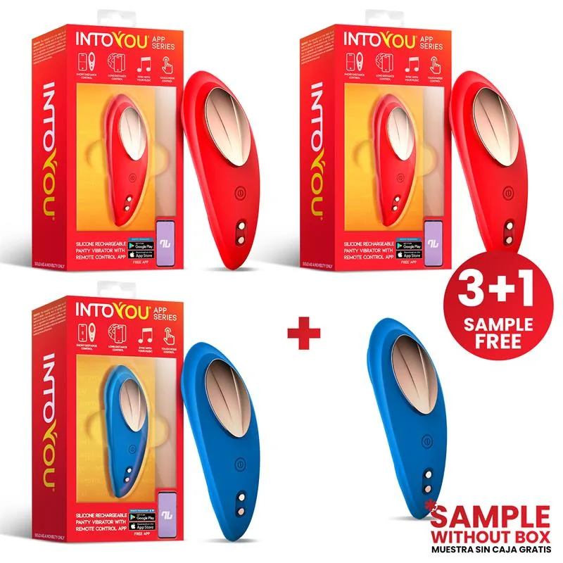 Vibrador de Cueca com Aplicação USB InToYou App Series