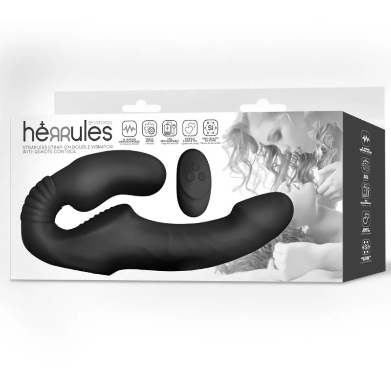 Vibrador Duplo sem Arnês com Comando à Distância — vista 3 de 3