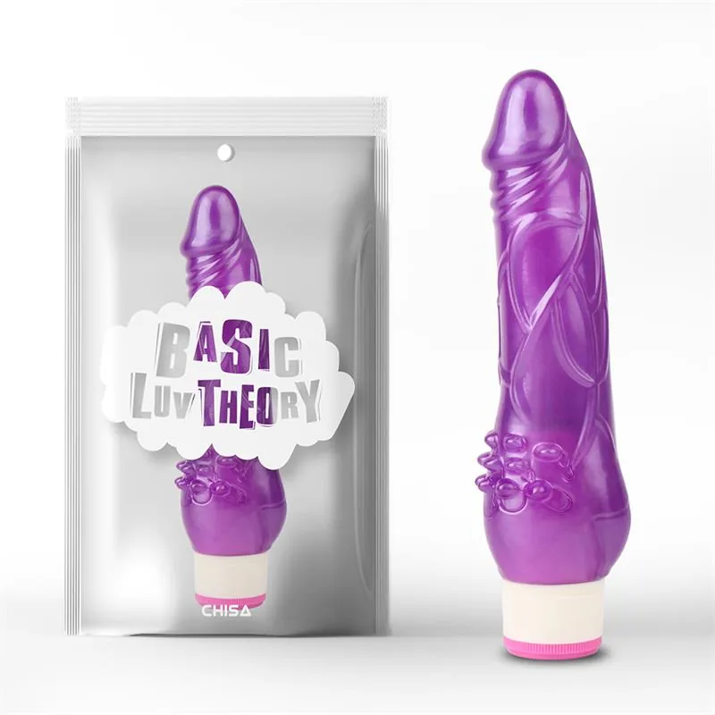 Vibrador Multivelocidade 20,5 cm Roxo — vista 2 de 2