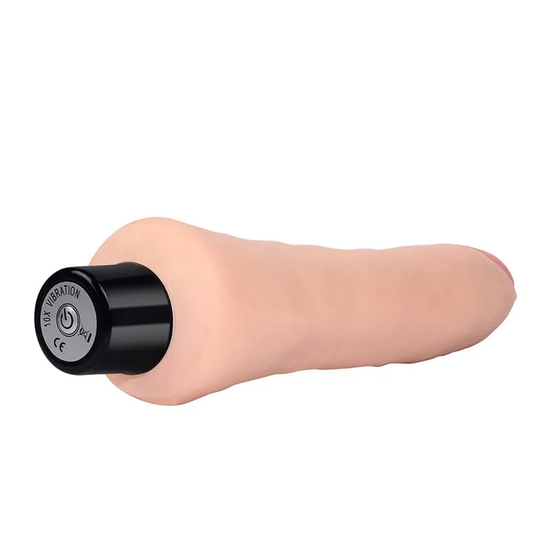 Vibrador Real Softee 9 Natural ~23 cm — vista 3 de 3