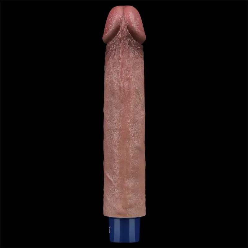 Vibrador Realista Lovetoy Silicone USB 23 cm — vista 3 de 3