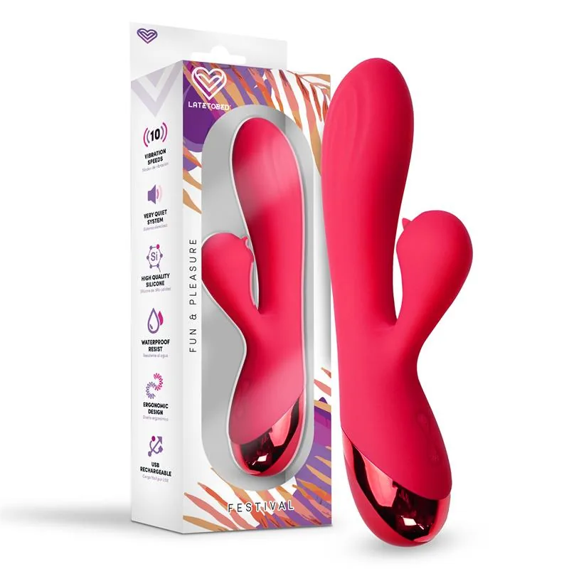 Vibrador Turna USB Vermelho
