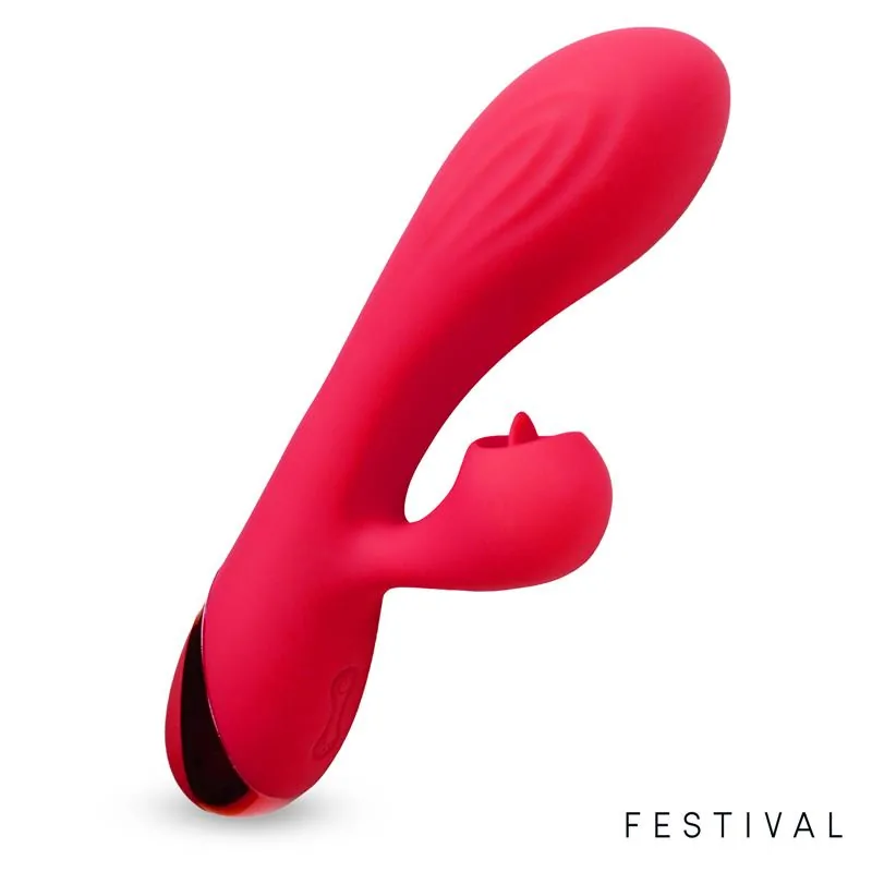 Vibrador Turna USB Vermelho — vista 3 de 3