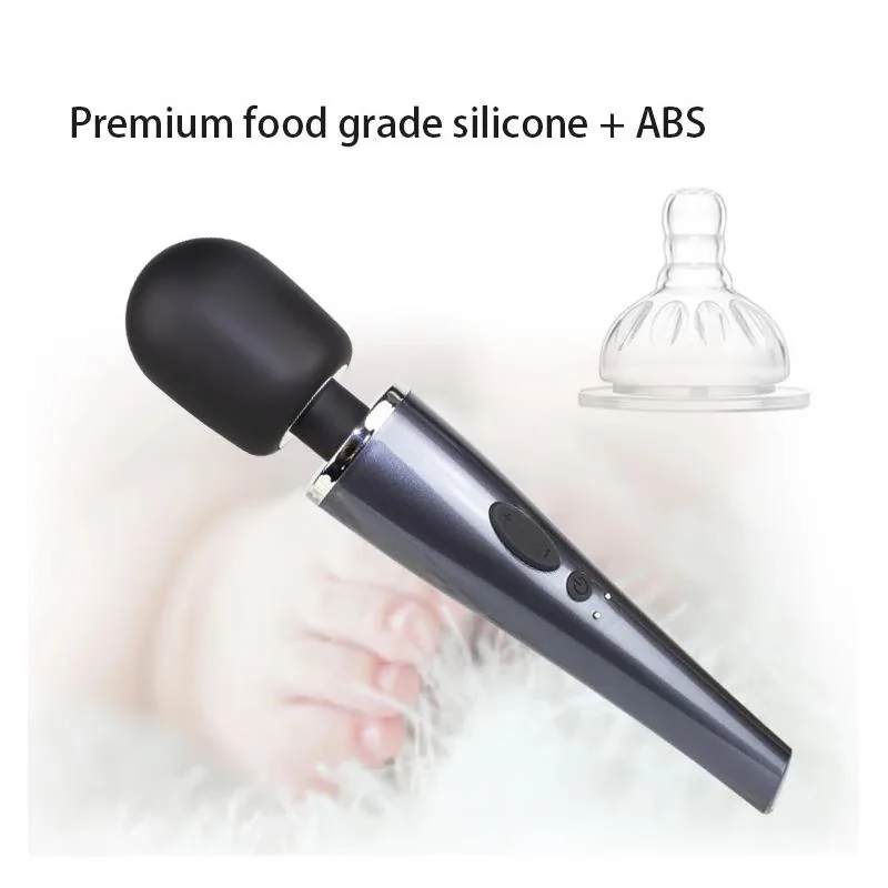 Vibrador de Varinha Relyme em Silicone Preto USB Tardenoche — vista 13 de 13