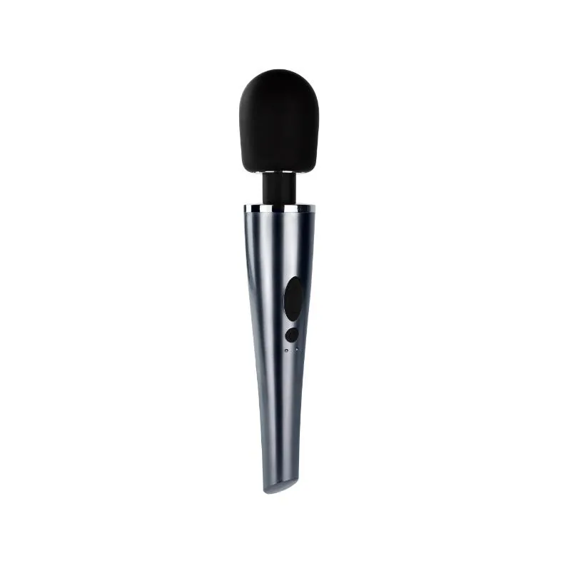Vibrador de Varinha Relyme em Silicone Preto USB Tardenoche — vista 2 de 13
