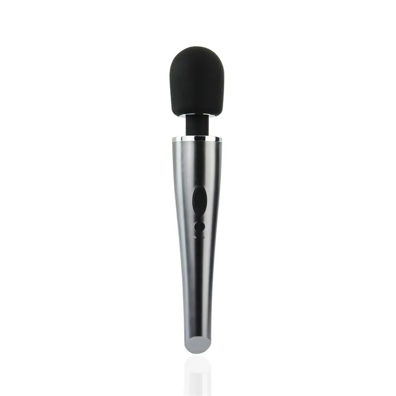 Vibrador de Varinha Relyme em Silicone Preto USB Tardenoche — vista 3 de 13