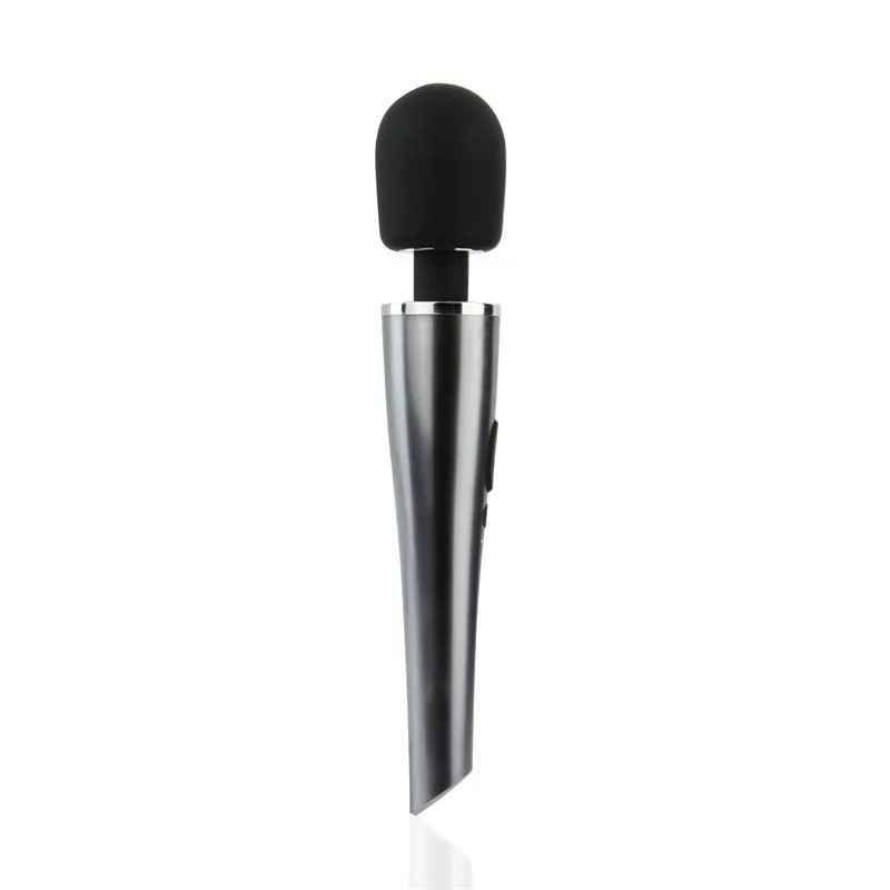 Vibrador de Varinha Relyme em Silicone Preto USB Tardenoche — vista 4 de 13