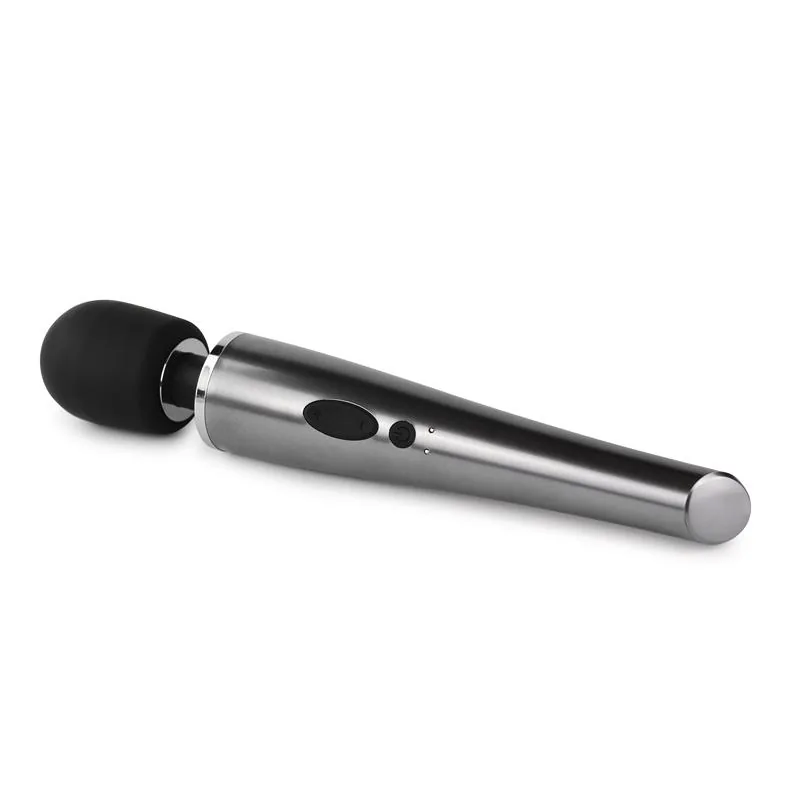 Vibrador de Varinha Relyme em Silicone Preto USB Tardenoche — vista 6 de 13