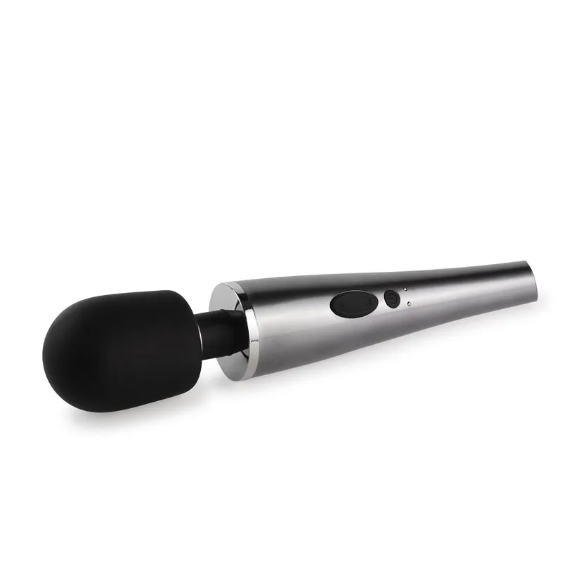 Vibrador de Varinha Relyme em Silicone Preto USB Tardenoche — vista 7 de 13